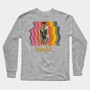 Burt Reynolds Bandit || Retro Fade Long Sleeve T-Shirt